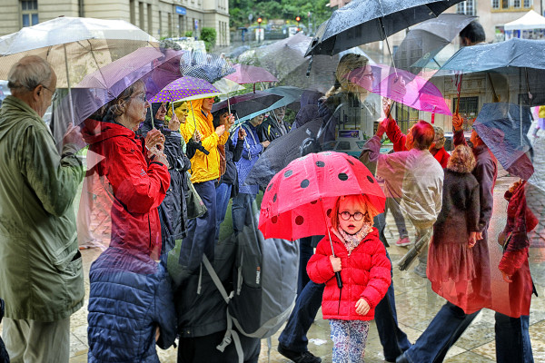 12 sous mon parapluie Jean-michel Leverne