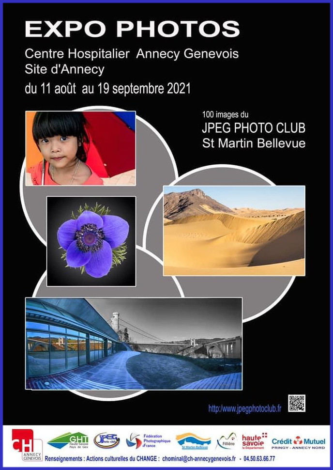 Le JPEG PHOTO CLUB expose à l’hôpital d’Annecy