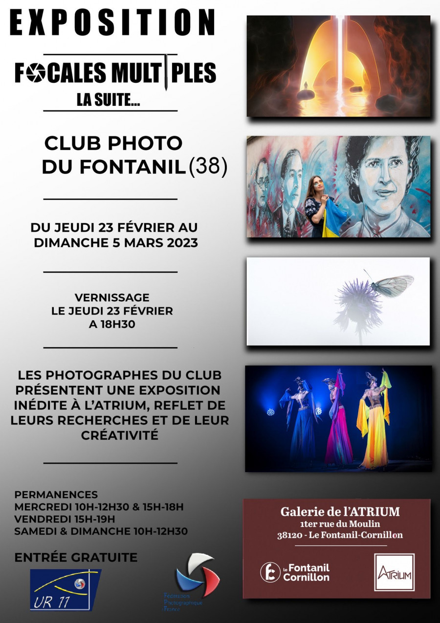 FOCALES MULTIPLES LA SUITE - Expo du Club Photo IBM Grenoble Fontanil